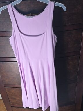 Ardene Lilac Scoop Neck Knit Tank Dress